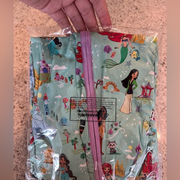 NWT! Little Sleepies x Disney Princess Dreams 6-12 months - Picture 5 of 5